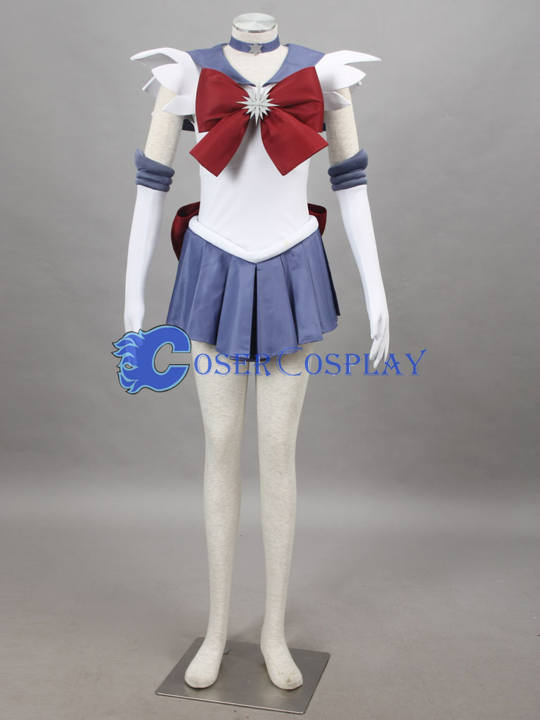 Sailor Moon Crystal Saturn Tomoe Hotaru Fighting Cosplay Costme